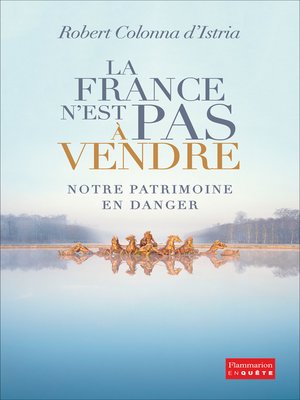 cover image of La France n'est pas à vendre